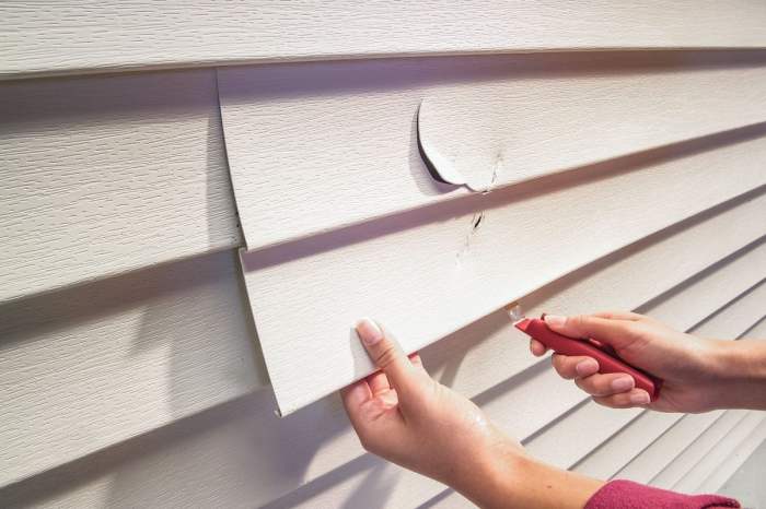 Replace Damaged Vinyl Siding Damaged Siding Repair In Conway, SC