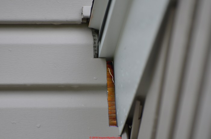 Siding Leak Troubleshooting Diagnose, repair or prevent leaky siding