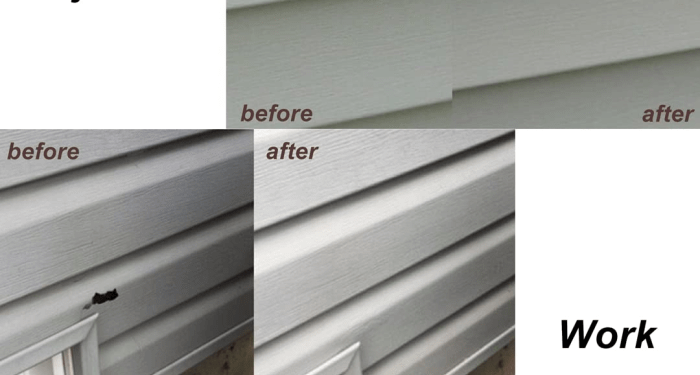 10 Vinyl Siding Repair Kit Cover Cracks Holes or Blemishes on Vinyl ...